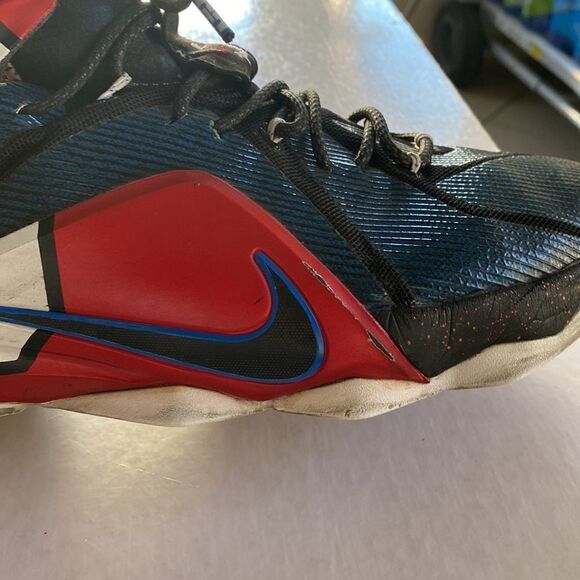 NIKE “What The” Lebron 12 SE Multi Color Sneakers 2015 Size 11 US main image 12